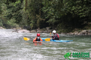 teaching kids to kayak