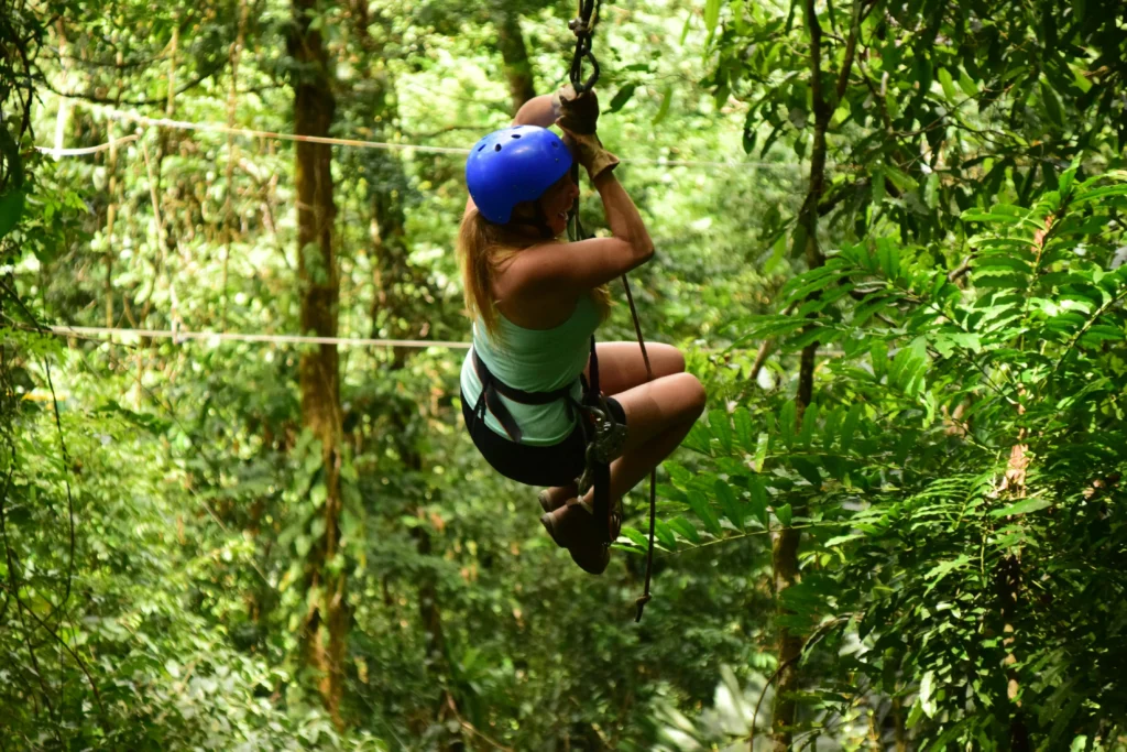 Ziplining in Costa Rica