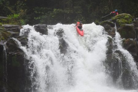 Manuel Kayaking Waterfall